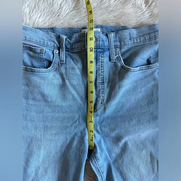 Madewell The Perfect Vintage Jean in Ellicott Wash Straight Leg Raw Hem Size 29