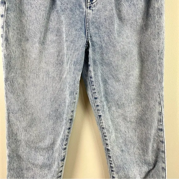 Madewell The Pleated Mom Jean in Phair Wash Size 29