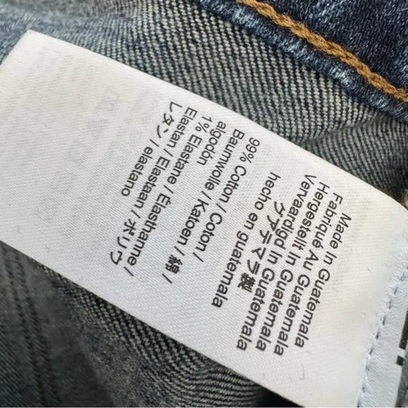 Madewell Tomboy Straight Jeans in Chaseley Wash Size 26