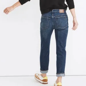Madewell Tomboy Straight Jeans in Chaseley Wash Size 26
