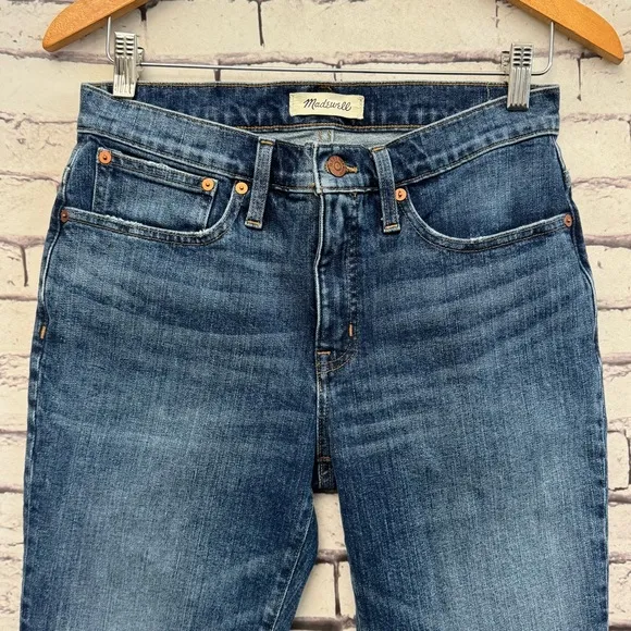 Madewell Tomboy Straight Jeans in Chaseley Wash Size 26