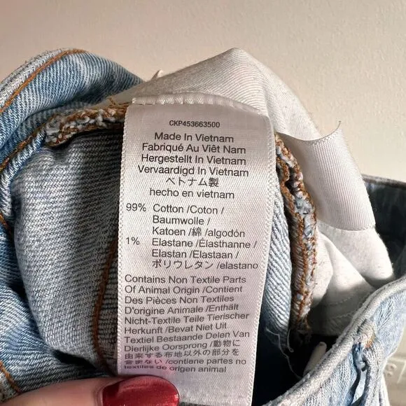 Madewell The Curvy Perfect Vintage Jean Size 25