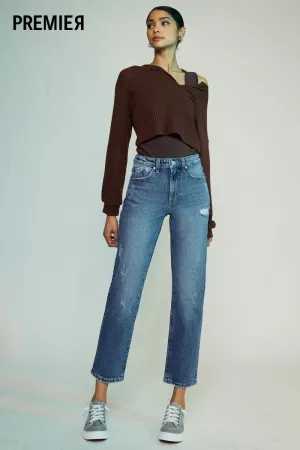 Maleah Premier High Rise Slim Straight