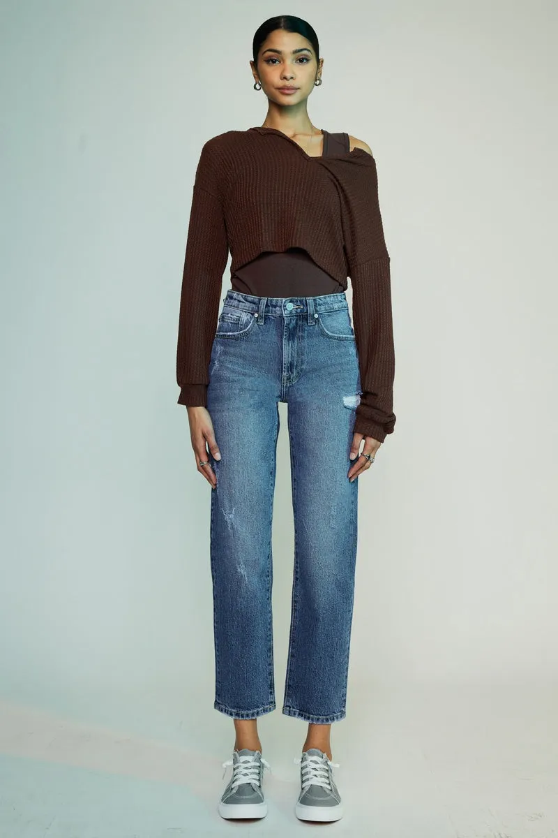 Maleah Premier High Rise Slim Straight