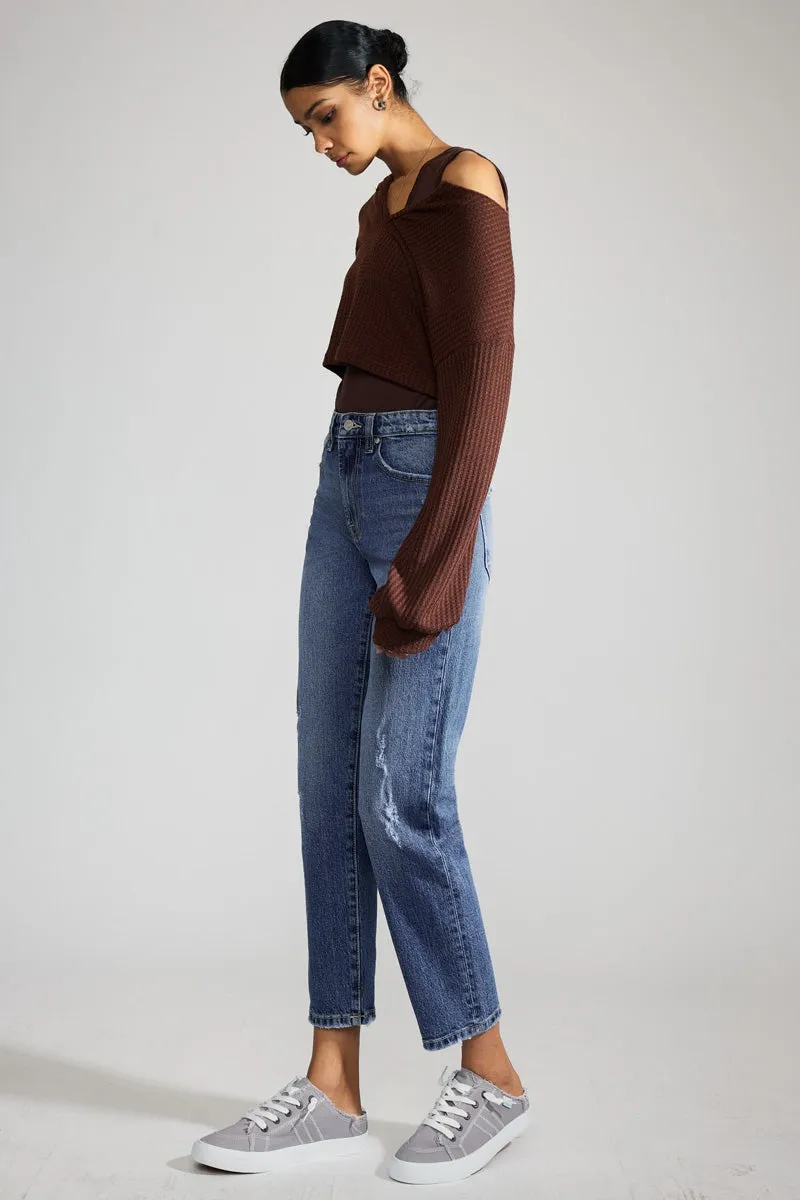 Maleah Premier High Rise Slim Straight