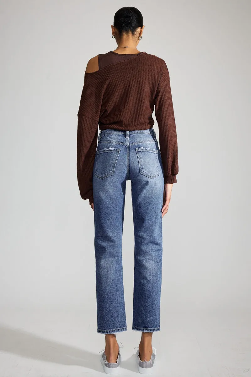 Maleah Premier High Rise Slim Straight