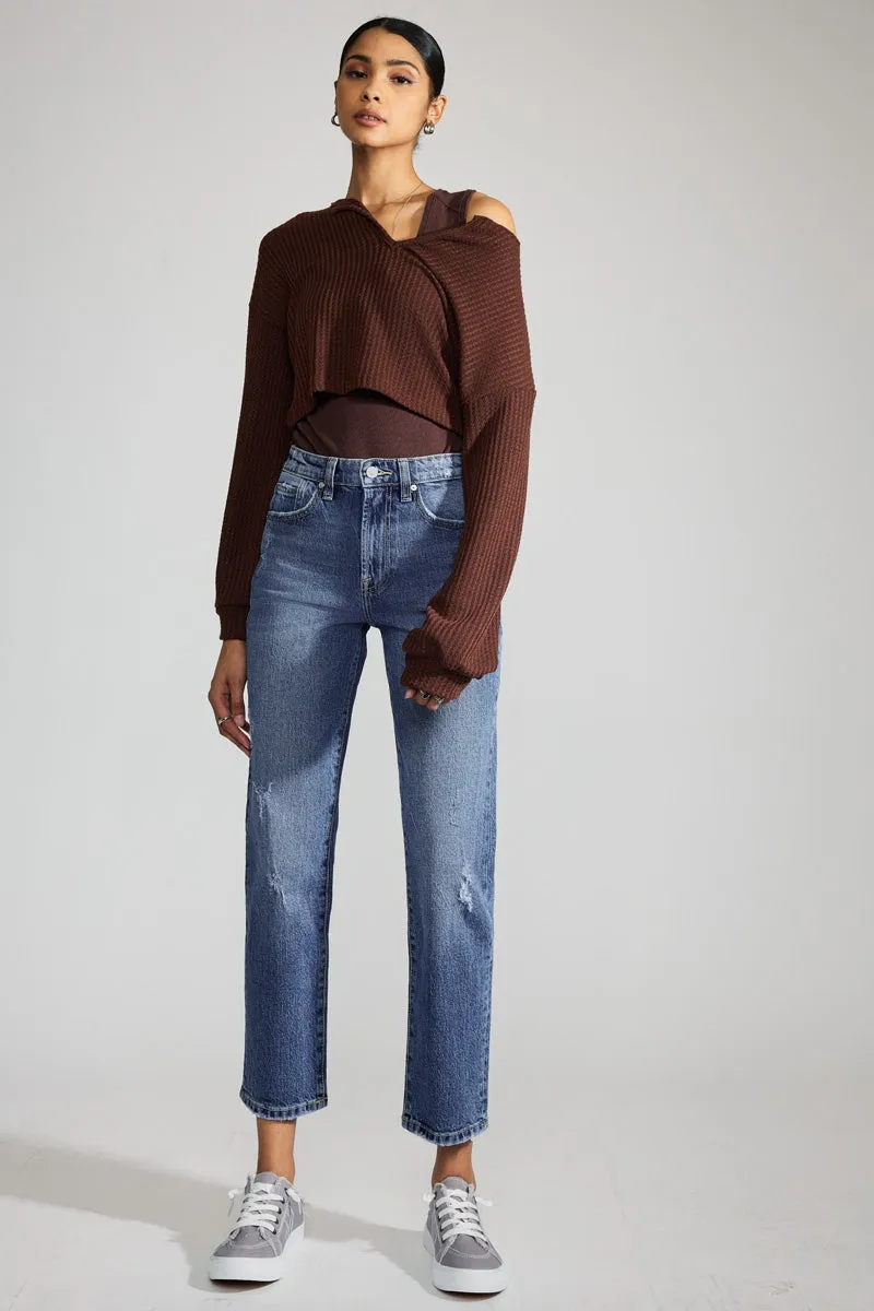 Maleah Premier High Rise Slim Straight