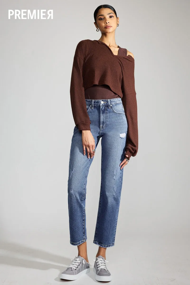 Maleah Premier High Rise Slim Straight