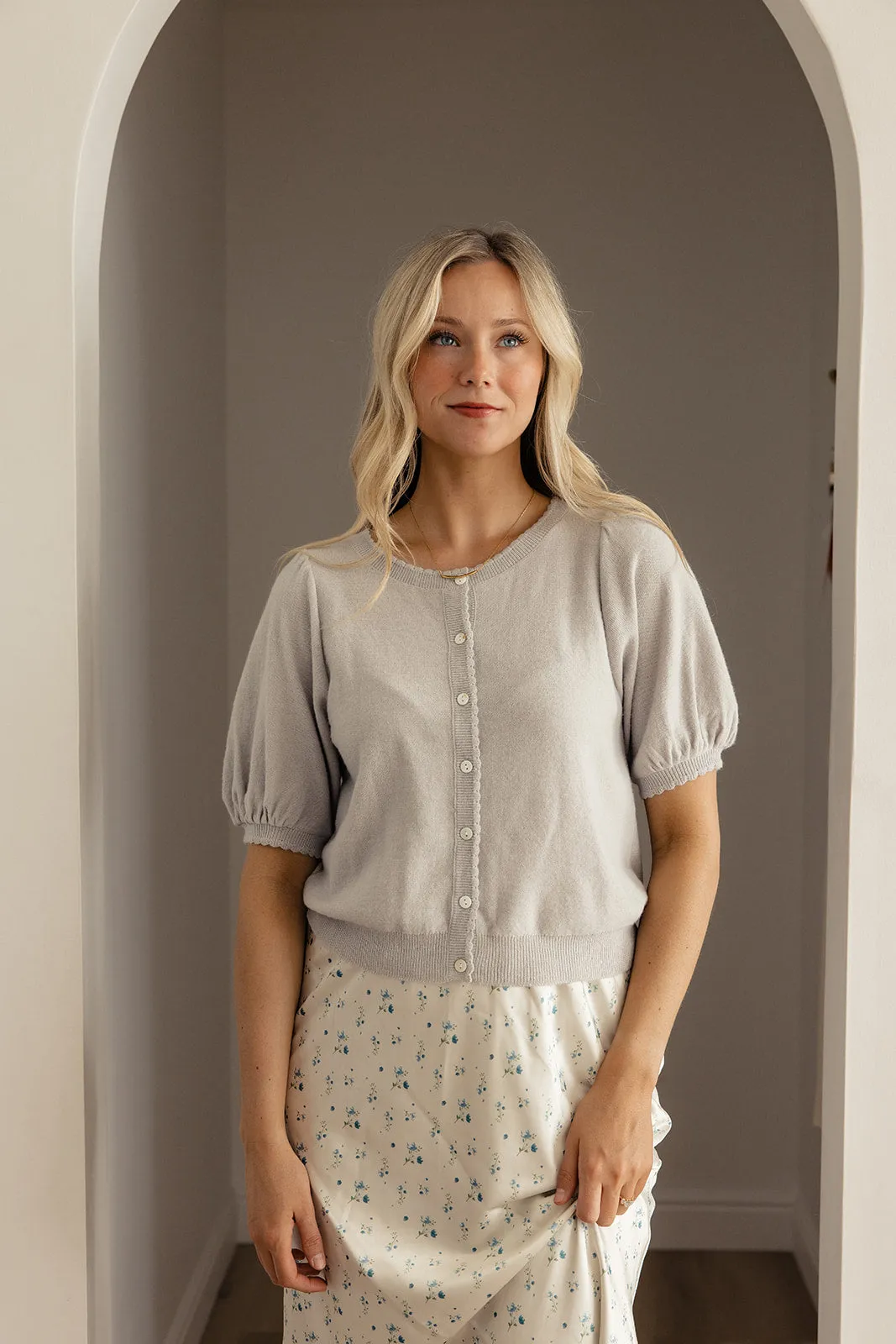 Margarete Short Sleeve Cardi