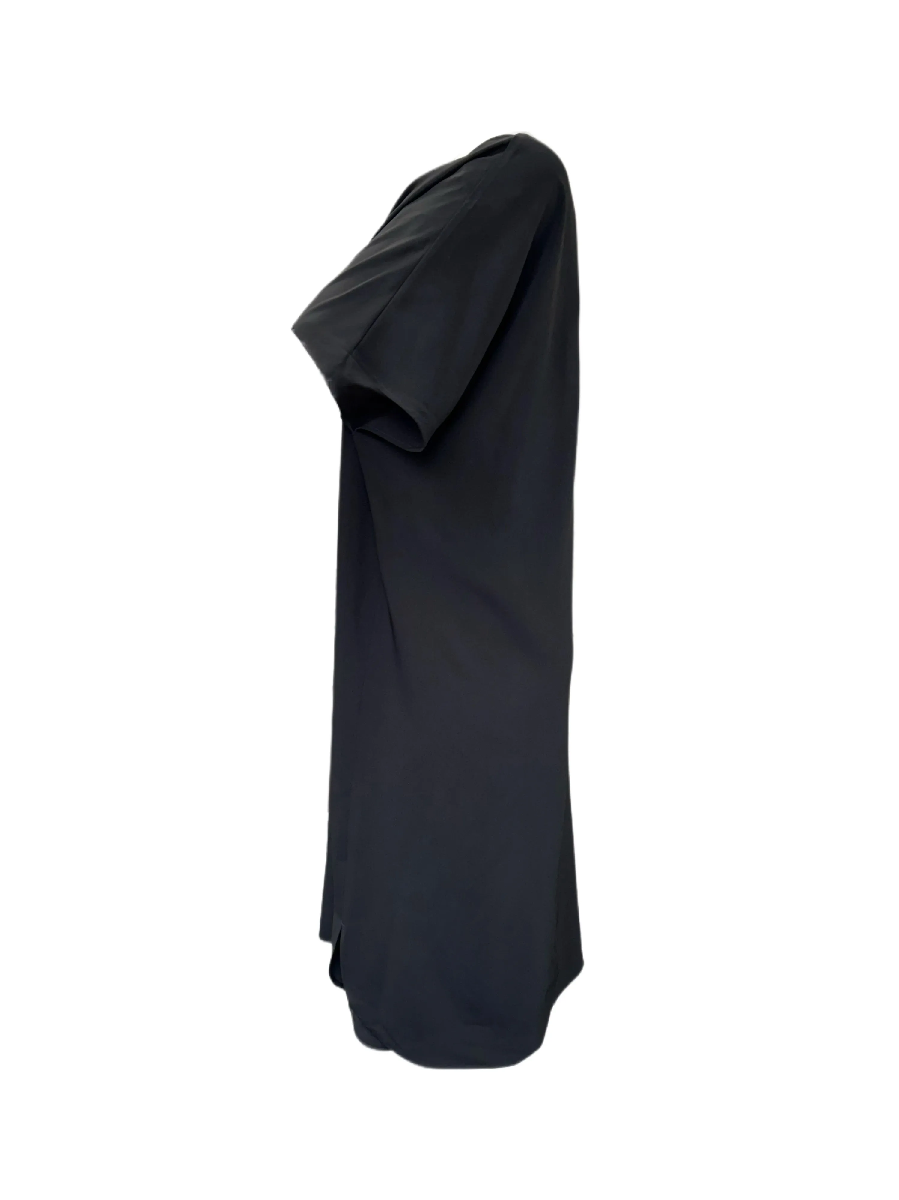 Marina Rinaldi Women's Black Dalmata Pullover Shift Dress NWT