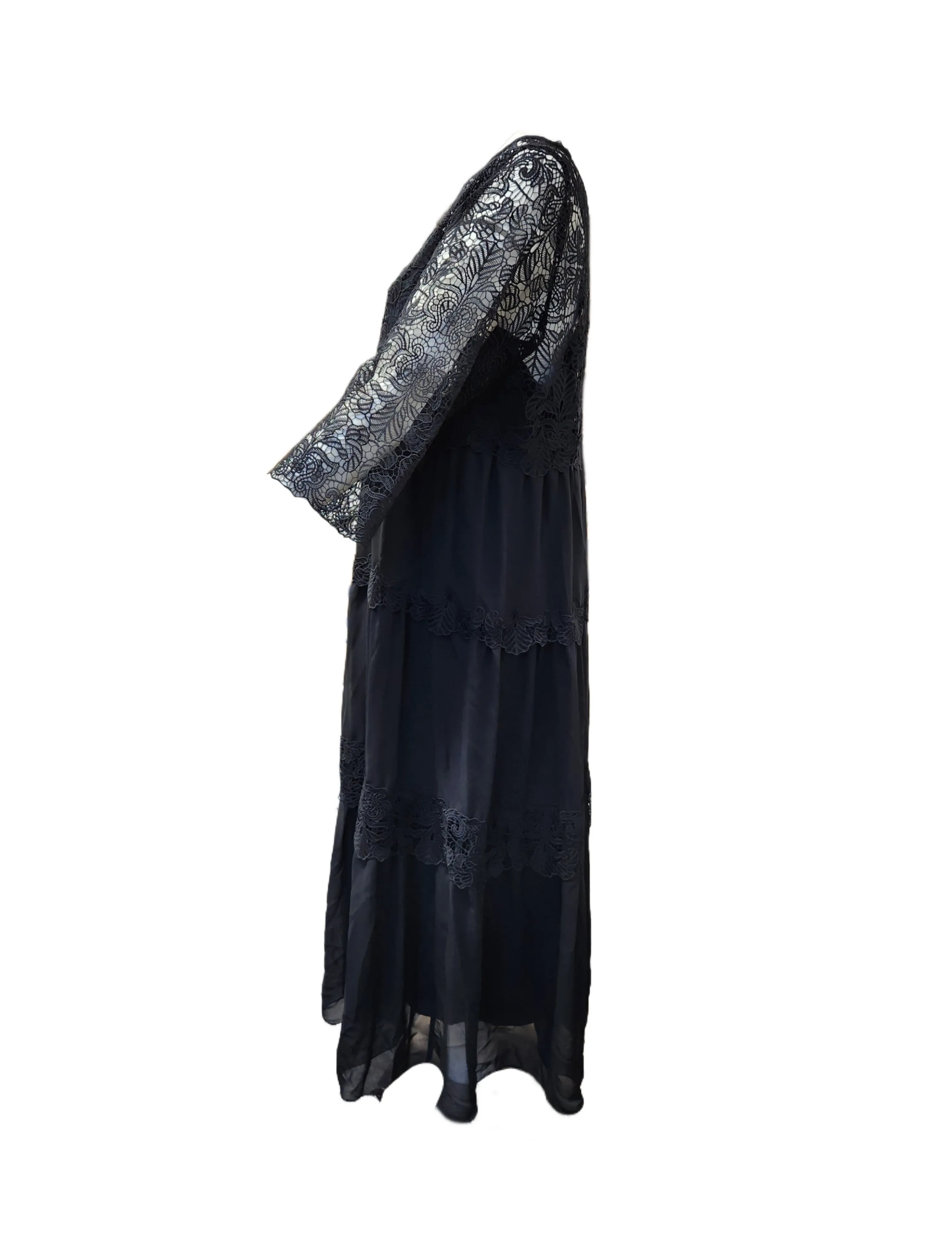 Marina Rinaldi Women's Black Divinas Shift Dress Size 22W/31 NWT