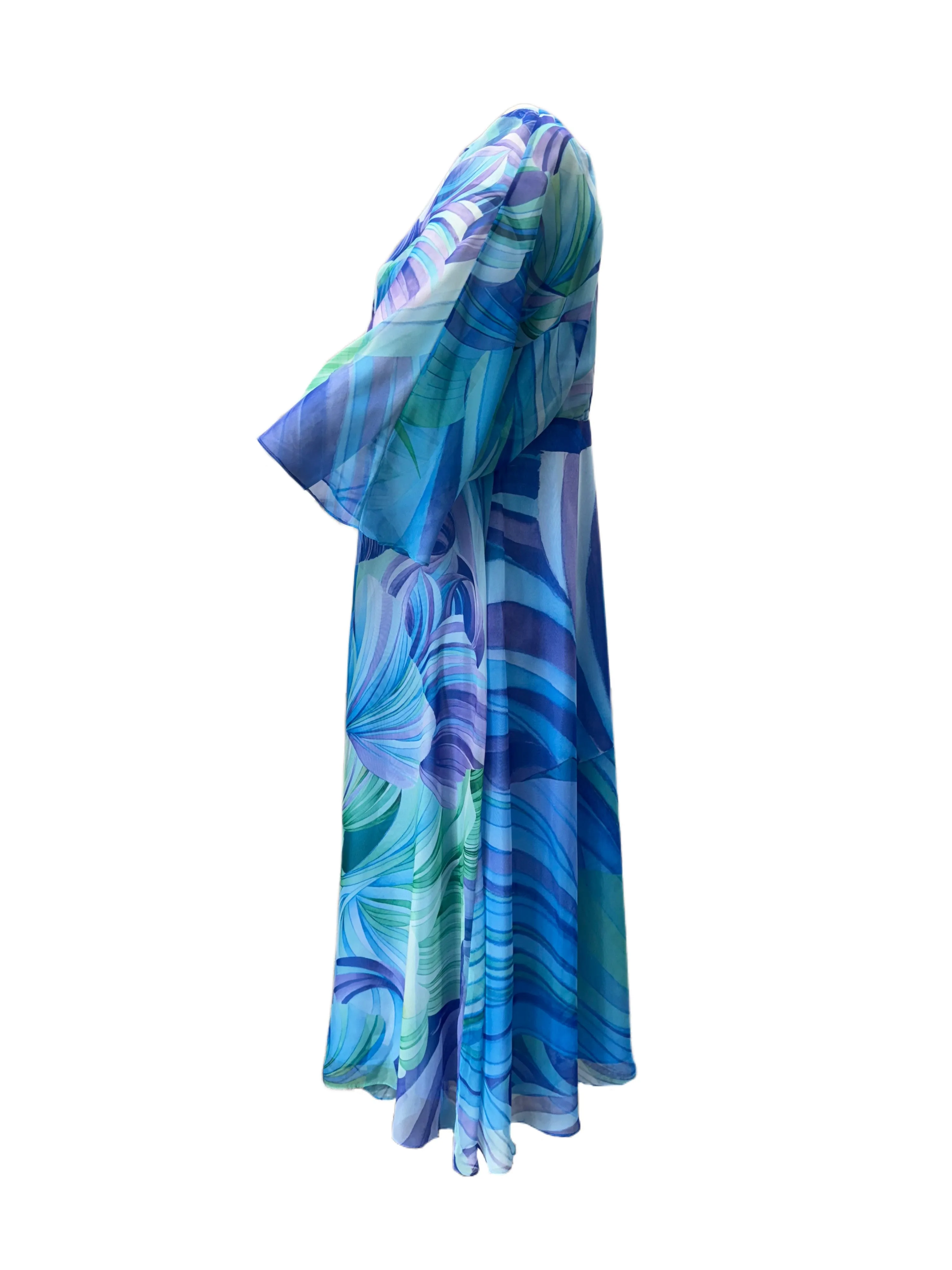 Marina Rinaldi Women's Blue Dopo Shift Dress NWT