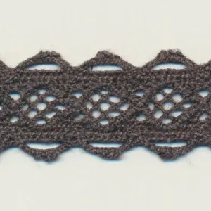 Melange Torchon Lace #105 Steel Black