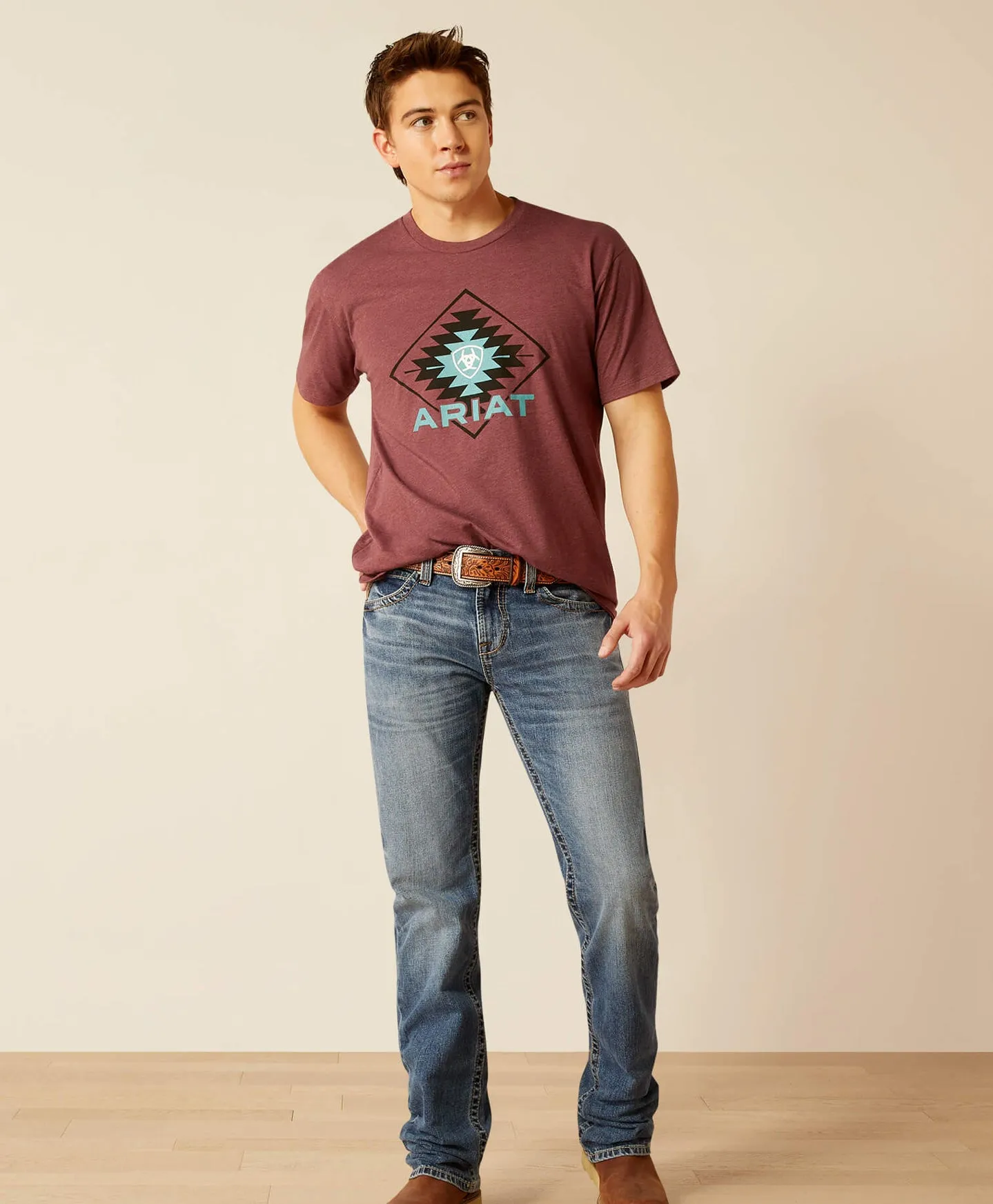 Men’s Ariat Livermore M7 Slim Warrack Straight Jean