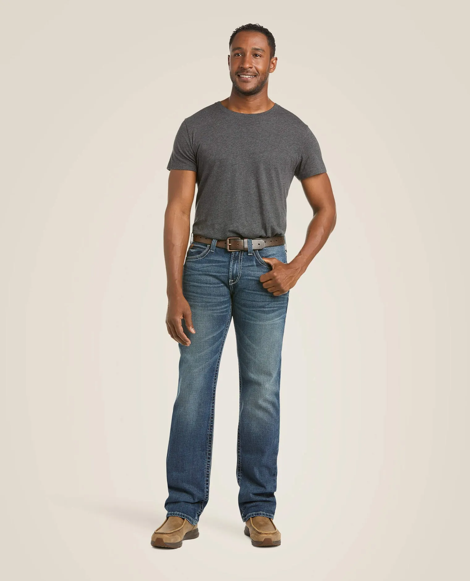 Men’s Ariat M7 Rocker Stretch Coltrane Silverton Straight Leg Jean