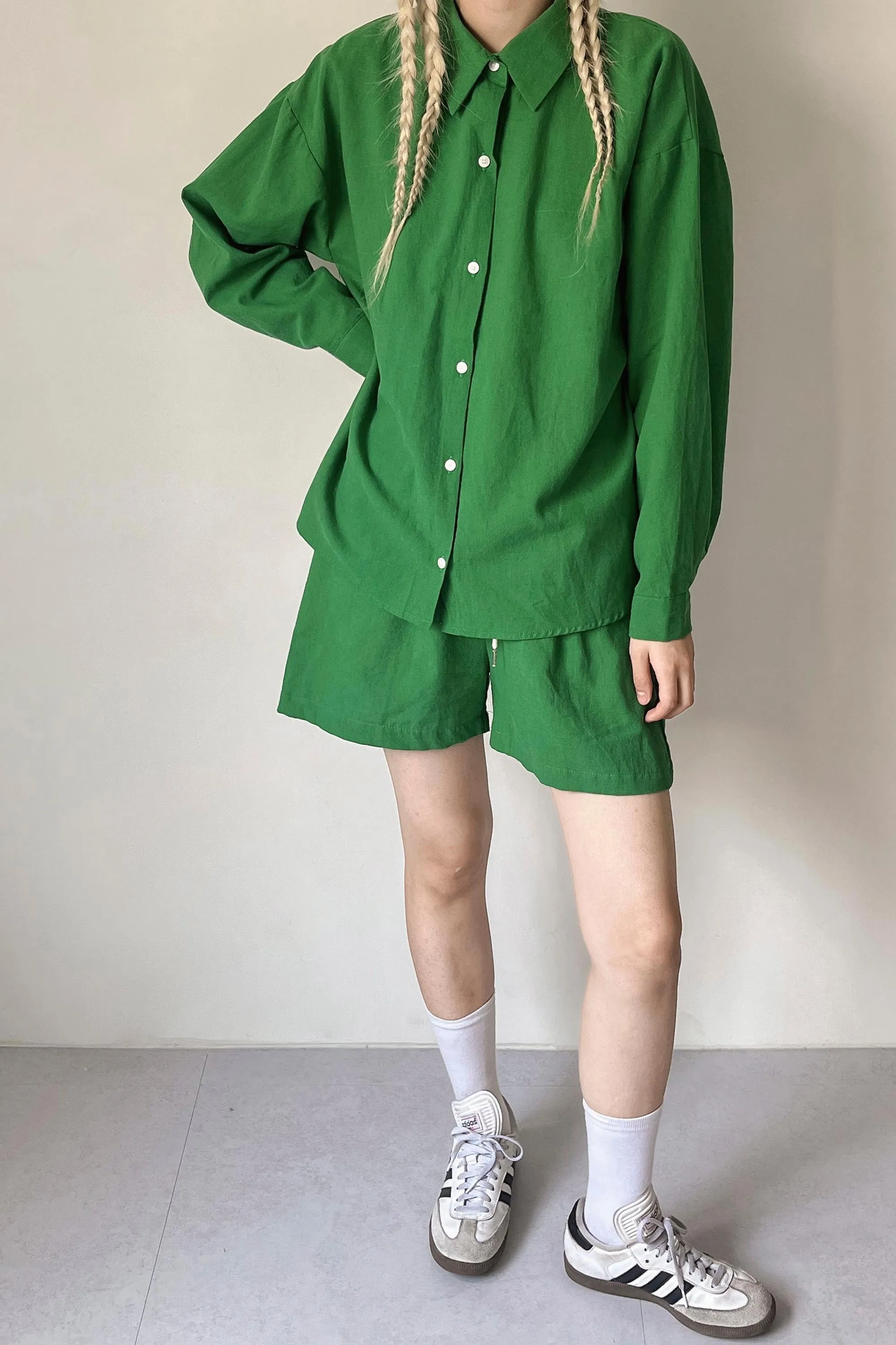 Mia Openback Linen Shirt