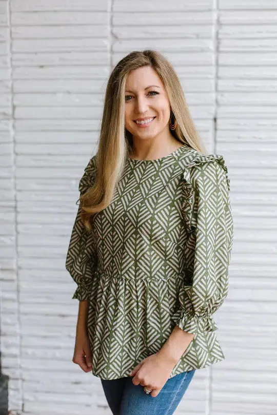 Michelle McDowell Mills Top