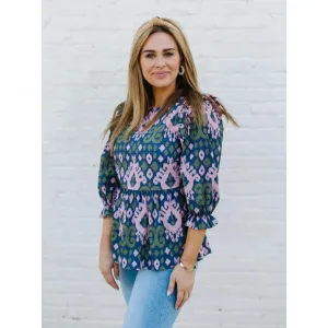 Michelle McDowell Mills Top