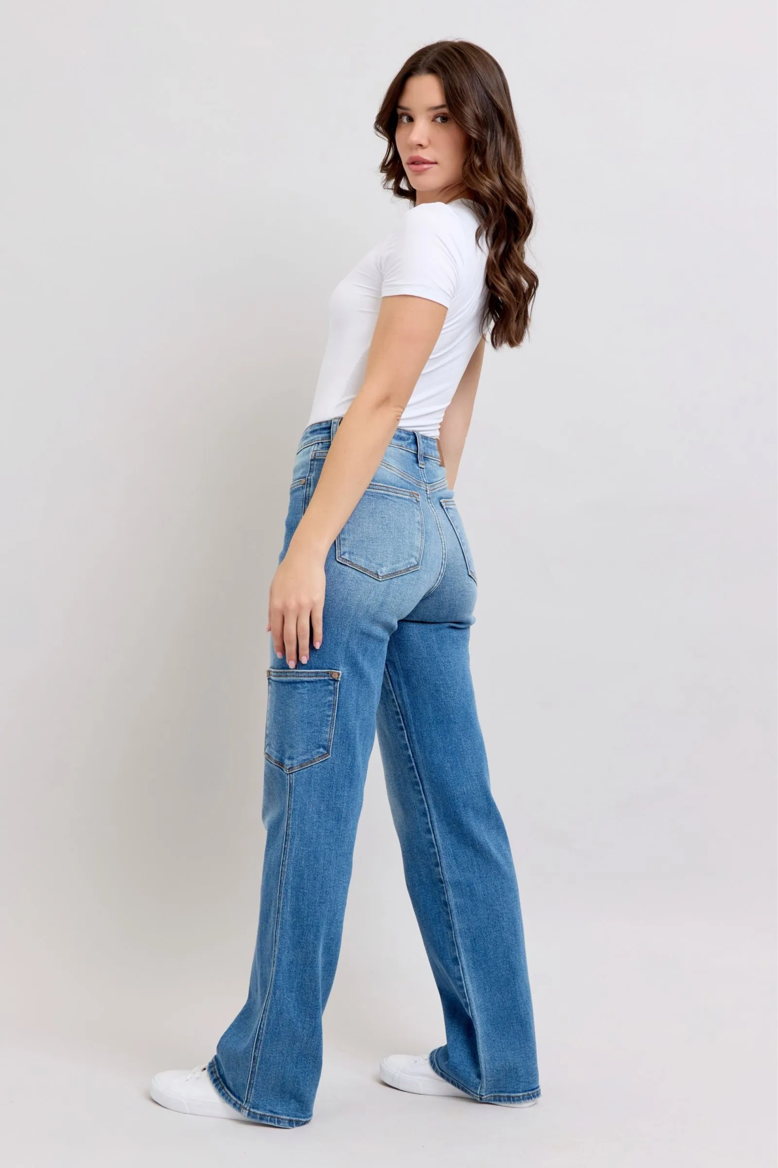 Mikah High Waisted 90's Straight Jeans