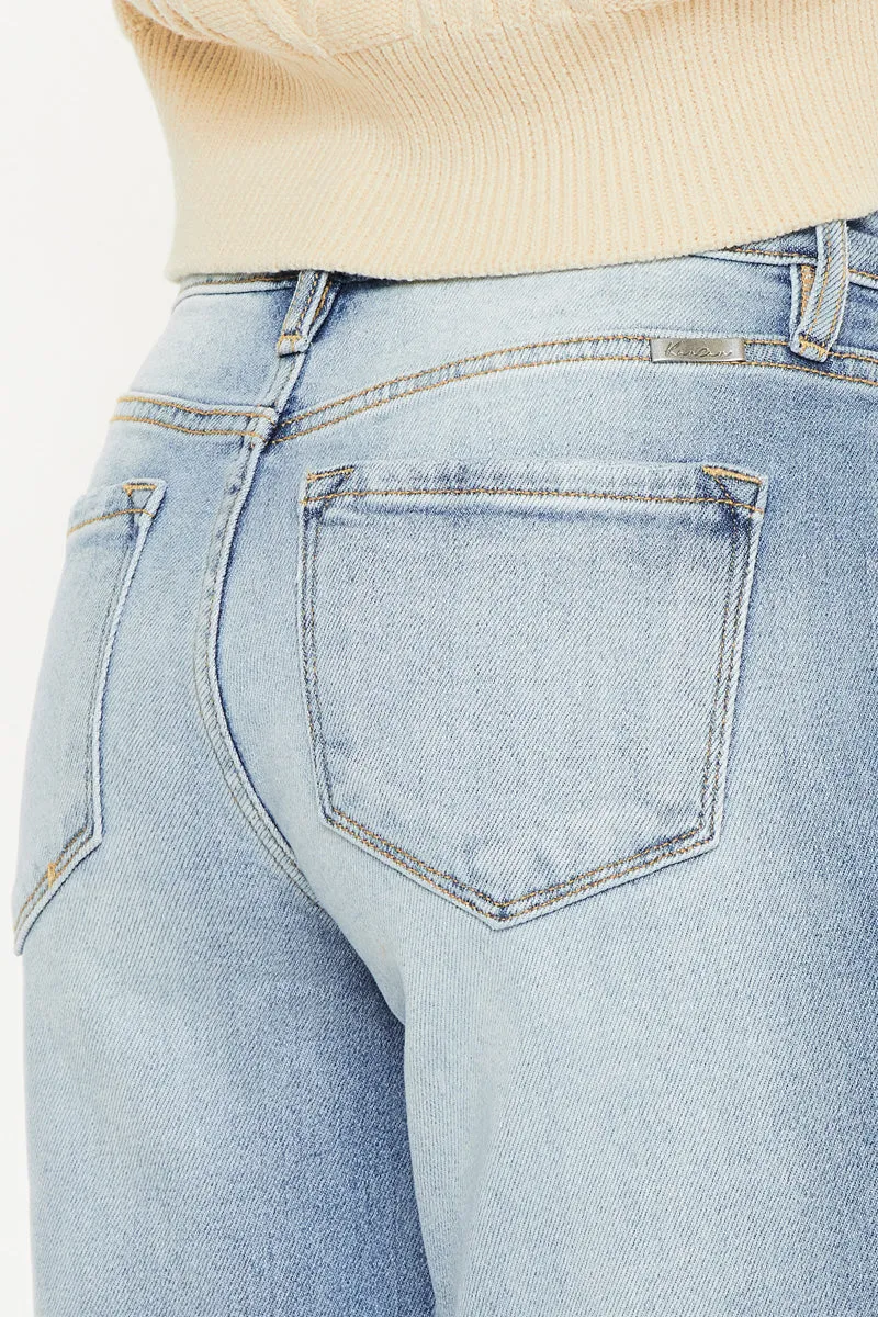Milan High Rise Mom Jeans