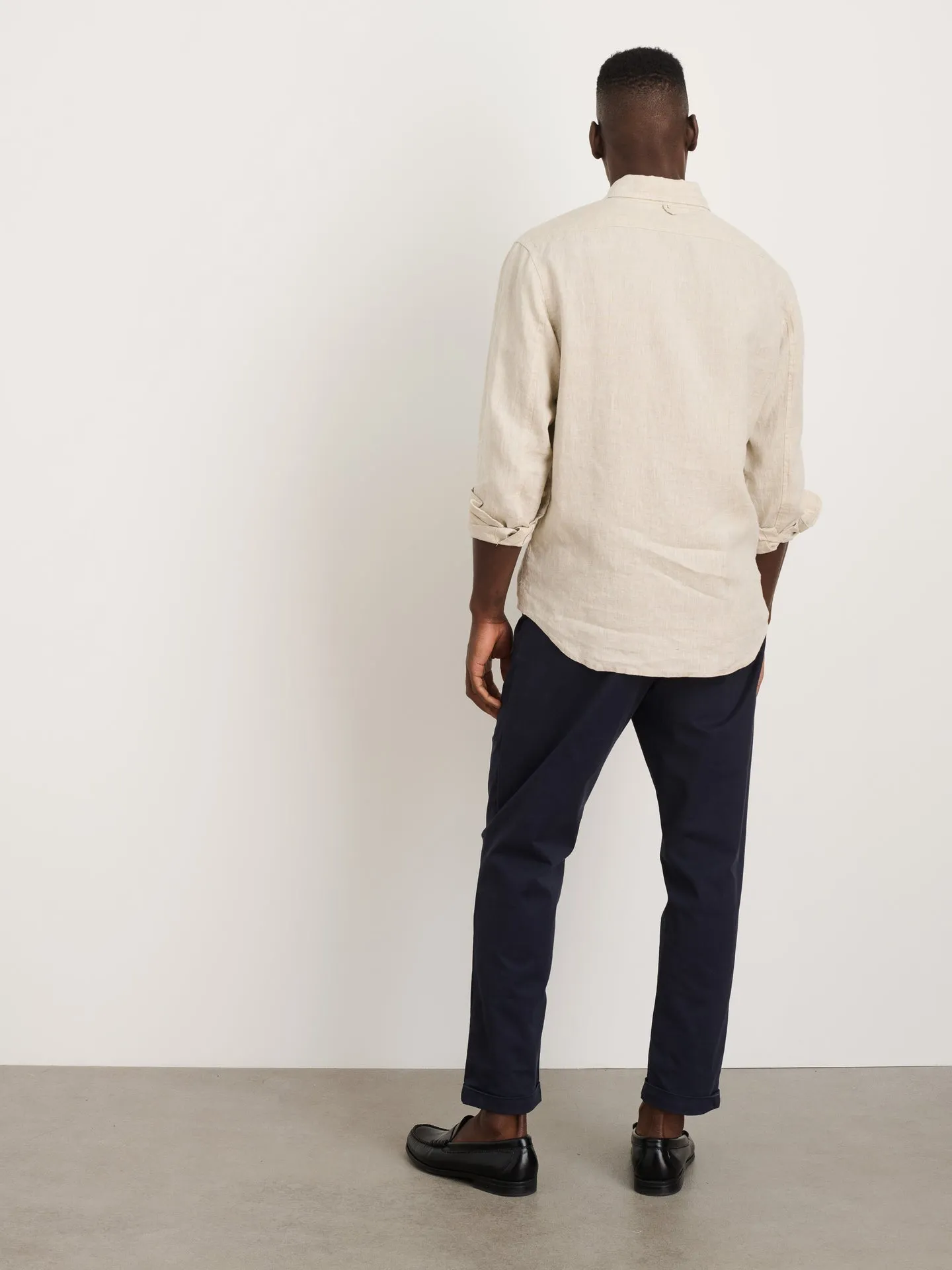 Mill Shirt in Flax Linen