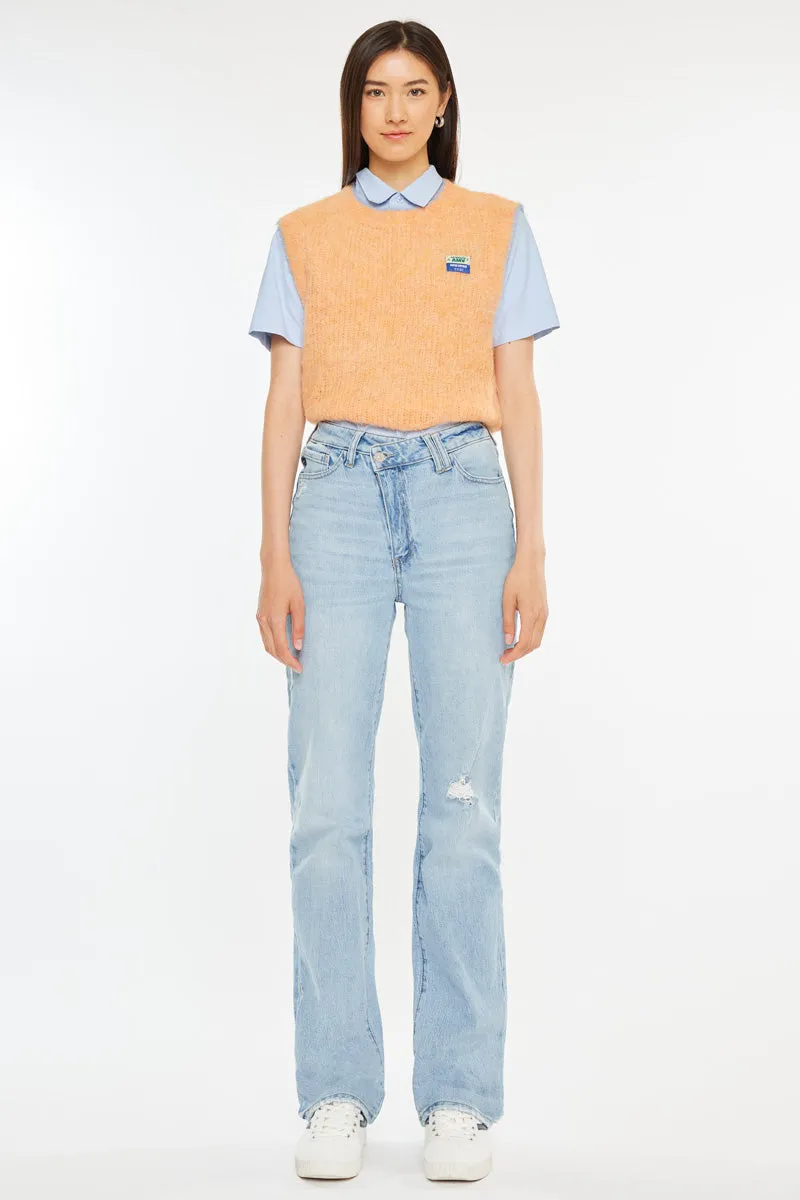 Minni 90's High Rise Straight Leg Jeans