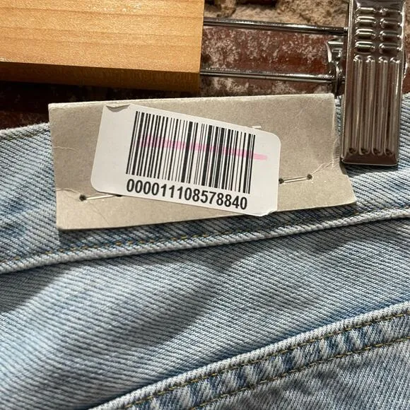 NEW Everlane The Relaxed Straight Fit Jeans in Vintage Sky Blue Size 29