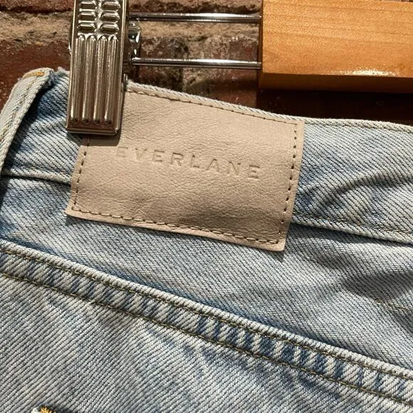 NEW Everlane The Relaxed Straight Fit Jeans in Vintage Sky Blue Size 29