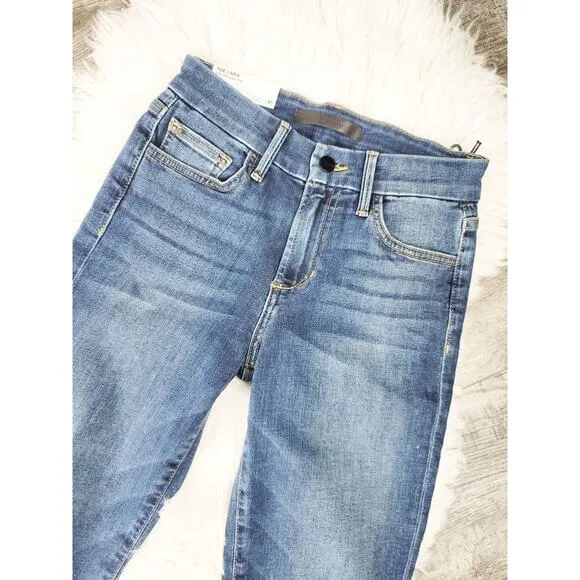 NEW JOE'S THE LARA FRONTIER MID-RISE CIGARETTE JEANS - SIZE 24
