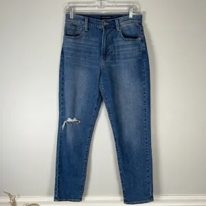 New Lucky Brand Drew High Rise Mom Jean 2 26