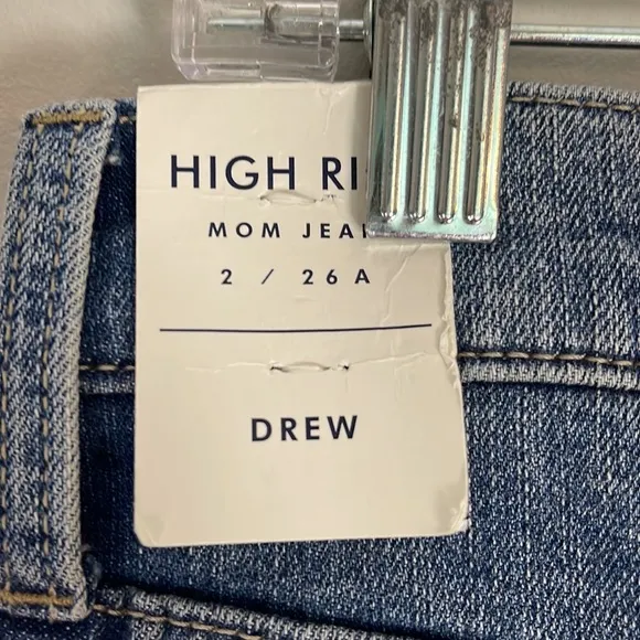 New Lucky Brand Drew High Rise Mom Jean 2 26