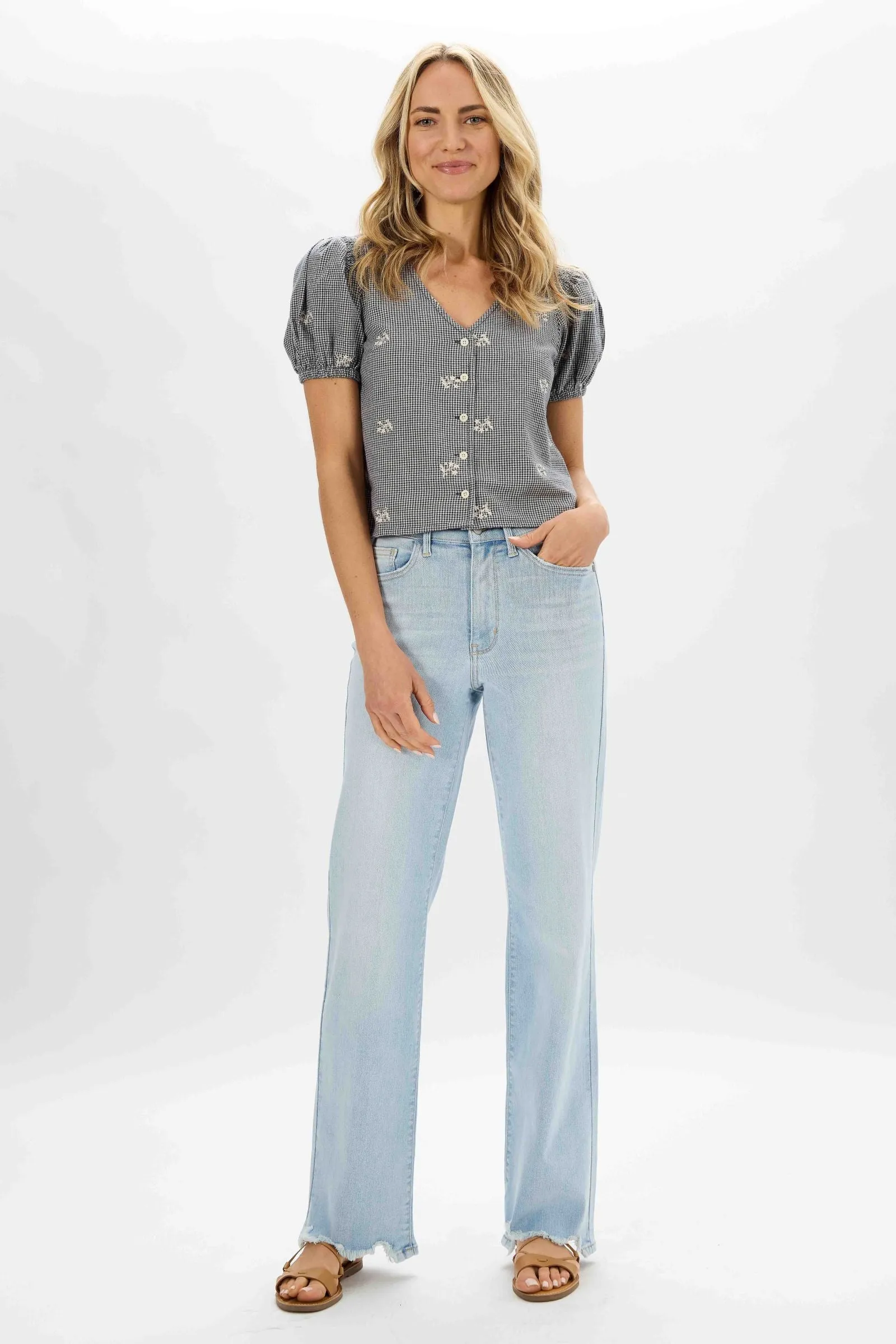 Nothing But Style Straight Leg Jeans