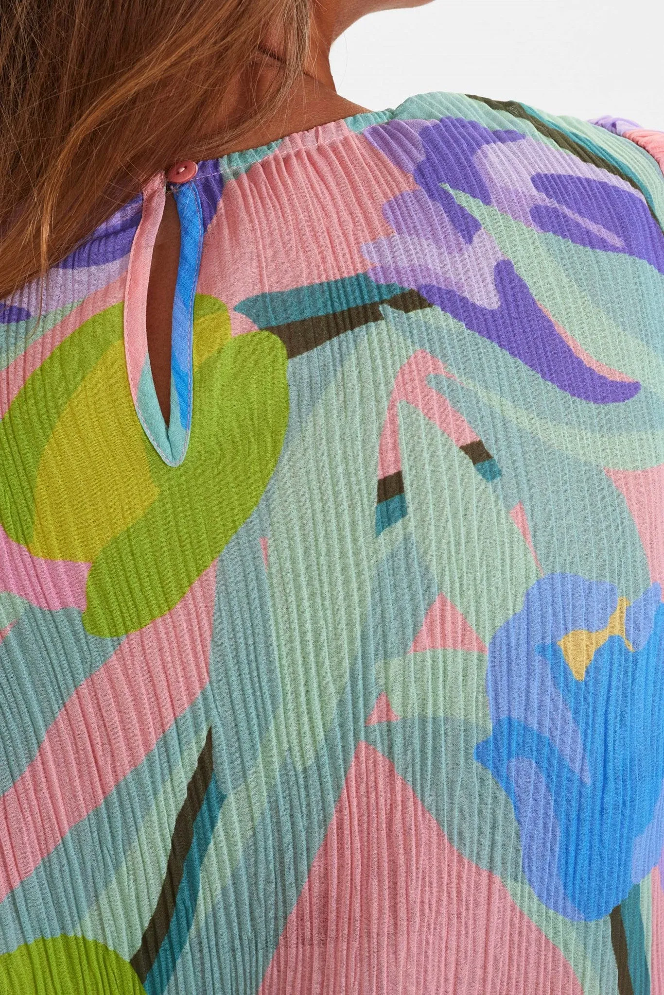 NUCLIO BLOUSE - Peach Melba