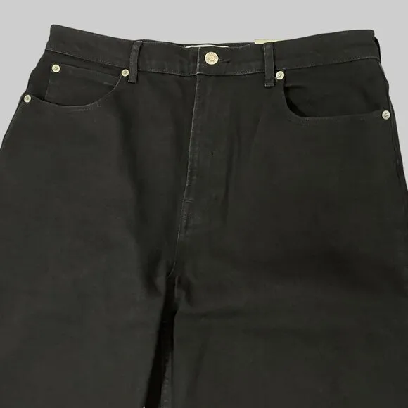 NWT Everlane The Way High Jean Womens 31 Long Coal Black