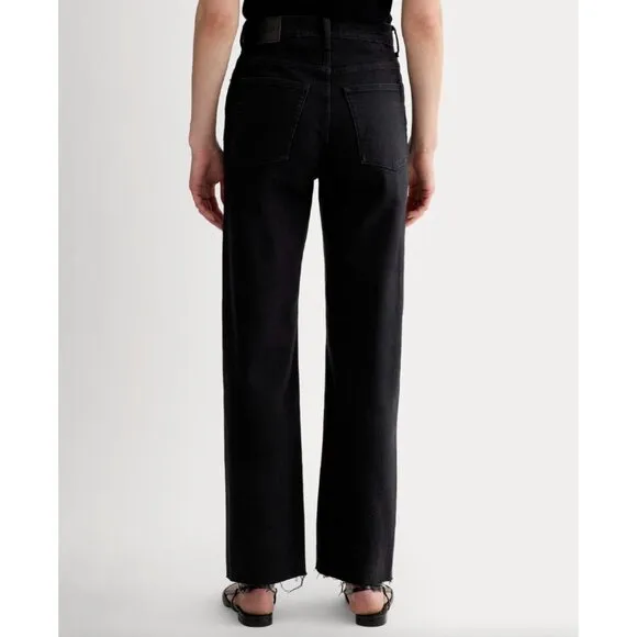 NWT Everlane The Way High Jean Womens 31 Long Coal Black