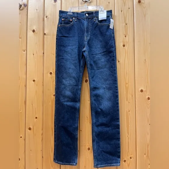 NWT GAP High Rise '90s Straight Jeans in Dark Indigo, 4/27