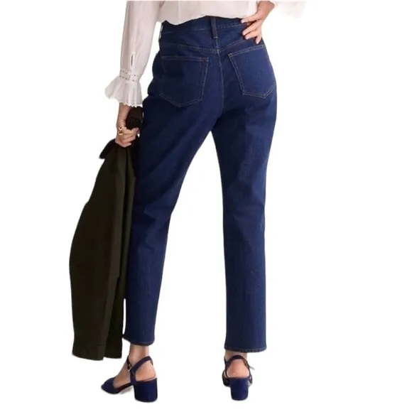 NWT J Crew Curvy Classic Straight Leg High Rise Jeans Women’s Size 27
