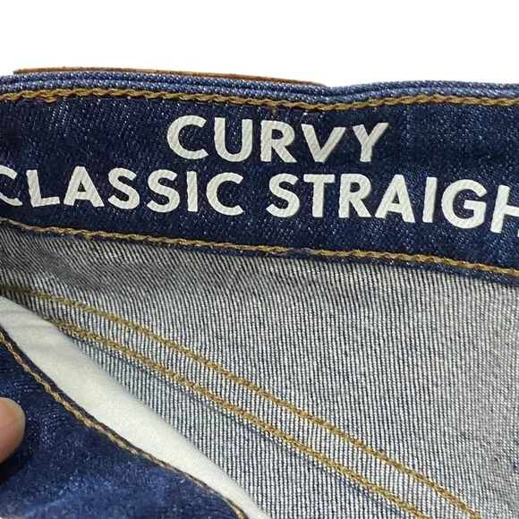 NWT J Crew Curvy Classic Straight Leg High Rise Jeans Women’s Size 27
