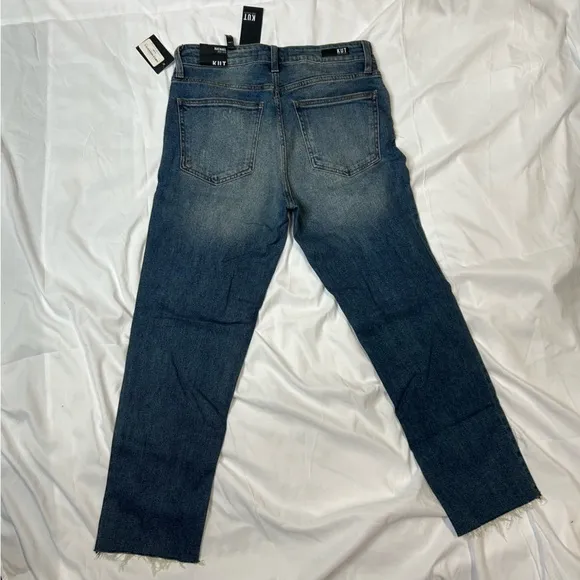 NWT - KUT From The Kloth, Rachael Ripped Raw Hem Mom Jean, 2