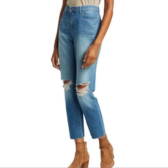 NWT L’agence Bridget High Rise Slouch Straight Mystic 28