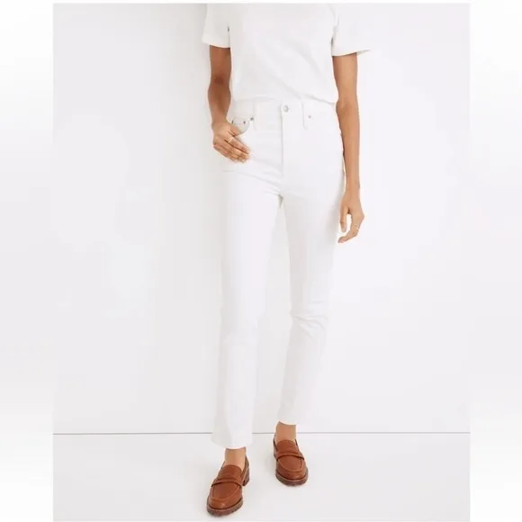 NWT Madewell The Perfect Vintage Jean White Size 32