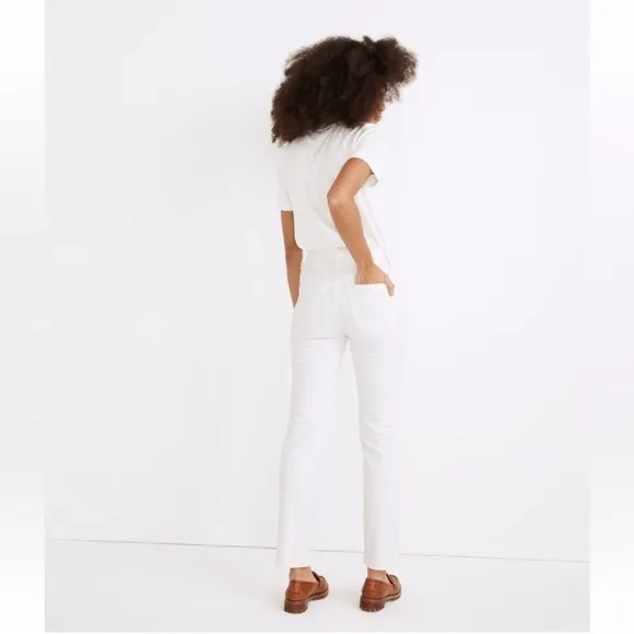 NWT Madewell The Perfect Vintage Jean White Size 32