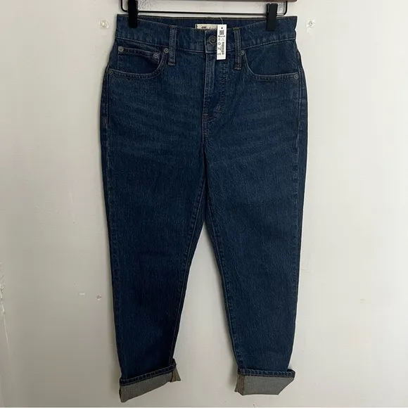 NWT MADEWELL- The Petite Perfect Vintage Jean in Haight Wash Denim