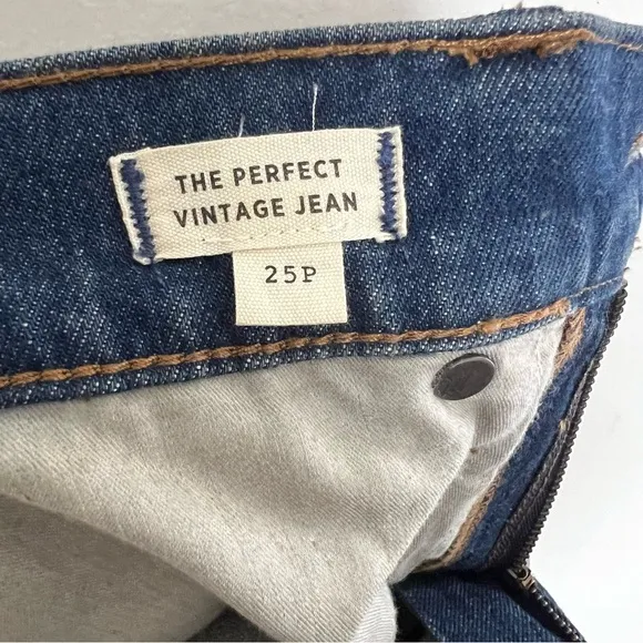 NWT MADEWELL- The Petite Perfect Vintage Jean in Haight Wash Denim