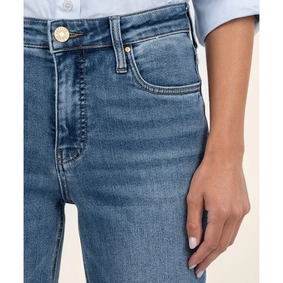 NWT Womens Size 16 or 18 KUT from the Kloth Blue Rachael High Rise Mom Jean NEW