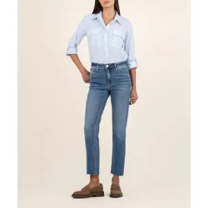 NWT Womens Size 16 or 18 KUT from the Kloth Blue Rachael High Rise Mom Jean NEW