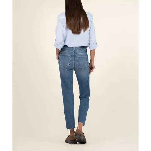 NWT Womens Size 16 or 18 KUT from the Kloth Blue Rachael High Rise Mom Jean NEW