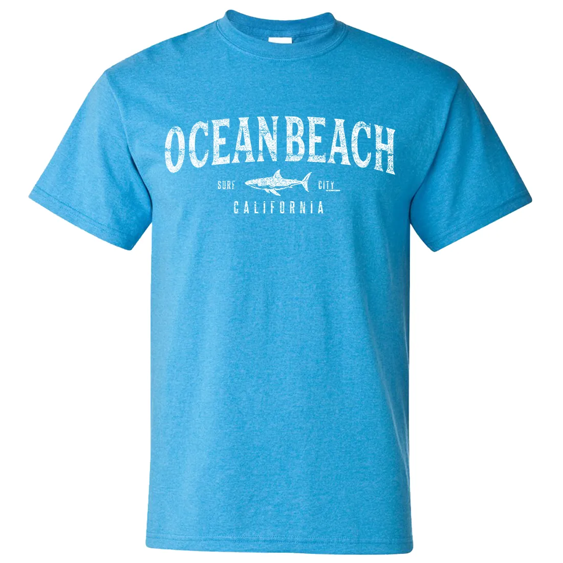 Ocean Beach California Asst Colors T-shirt/tee