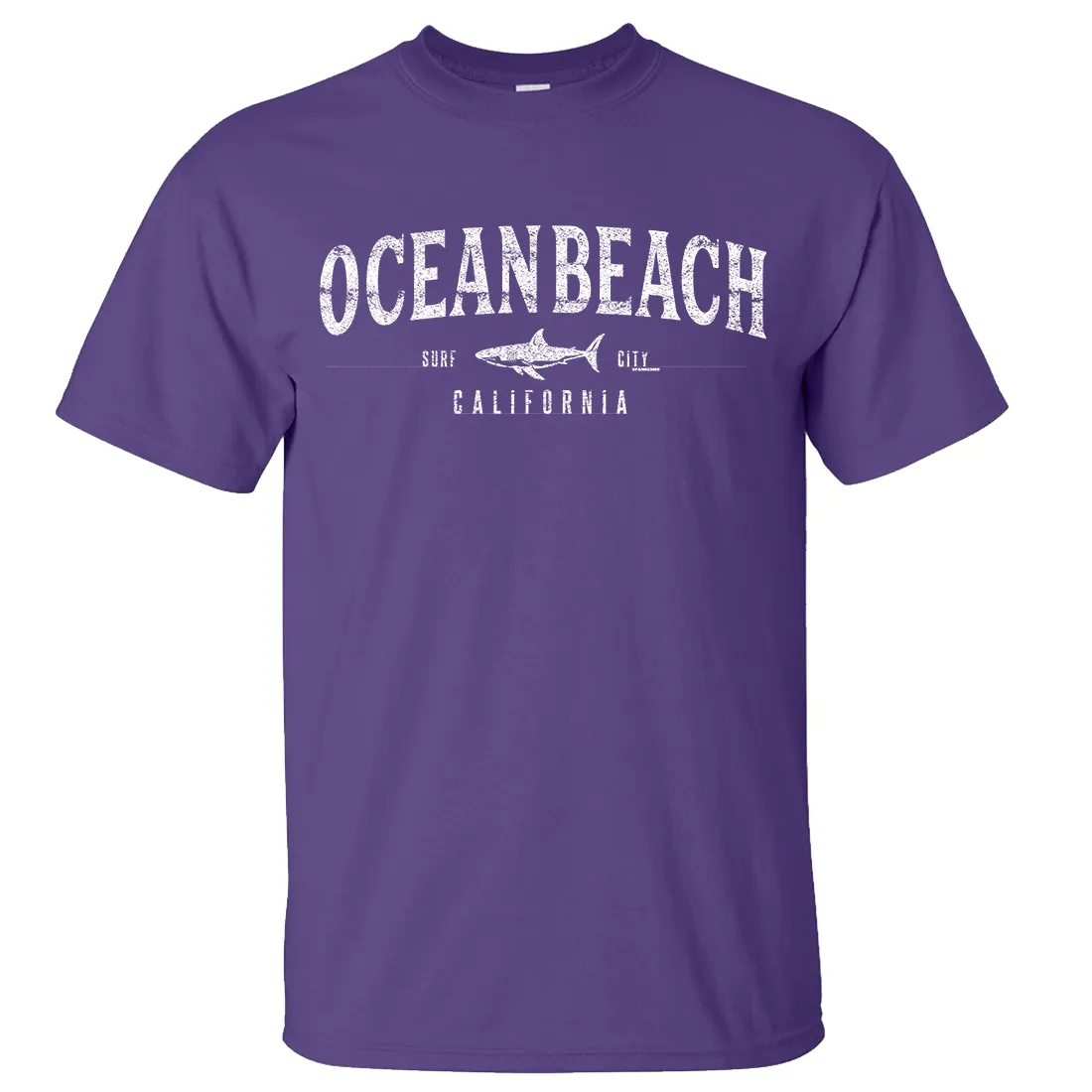 Ocean Beach California Asst Colors T-shirt/tee