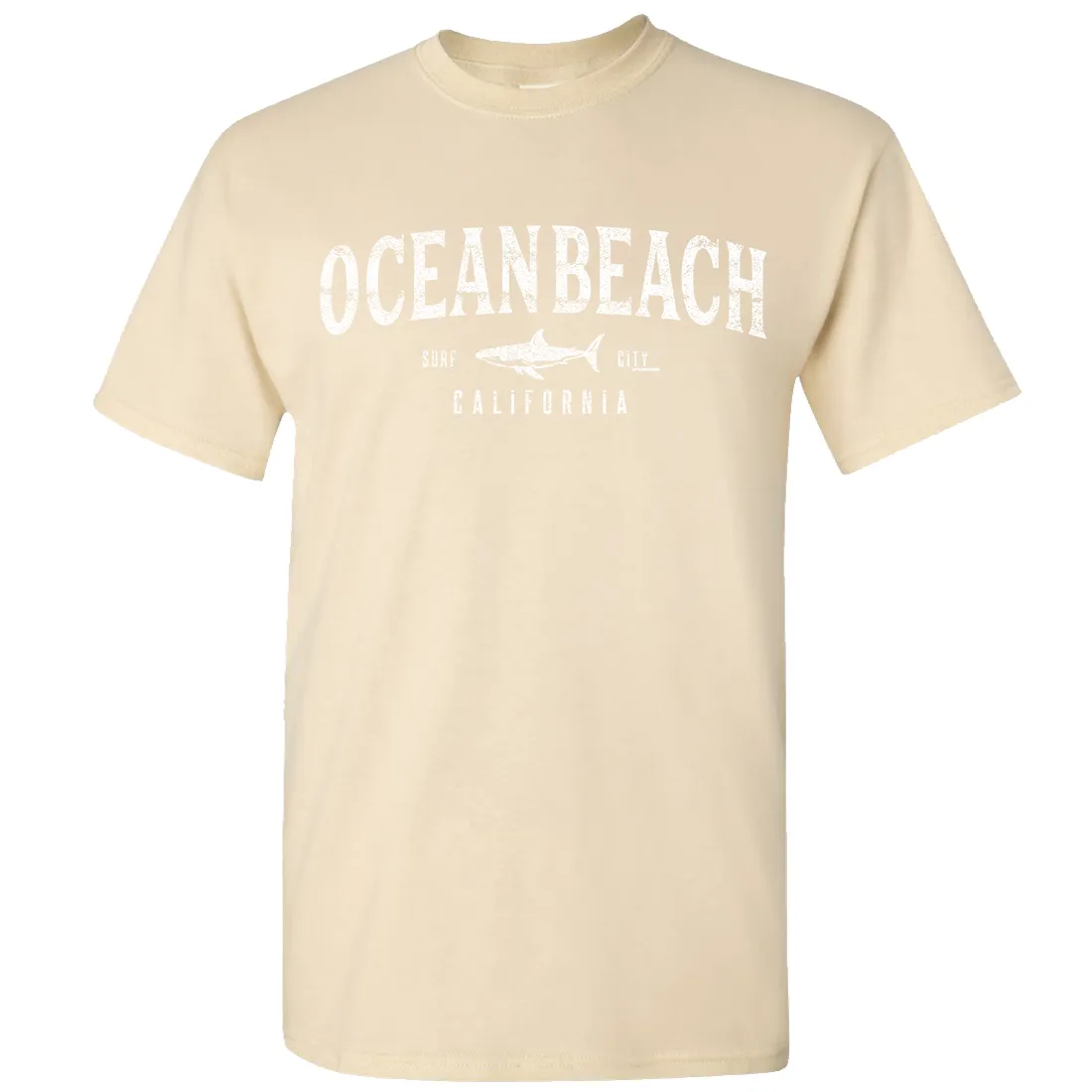 Ocean Beach California Asst Colors T-shirt/tee